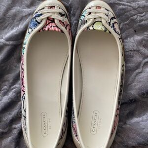 Coach Slip On Ballet Flats